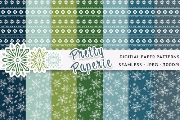 14 Christmas Digital Paper Backgrounds: A Designer's Festive Toolkit