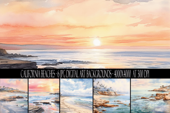 Bring the Coast to Your Canvas with These Backgrounds
