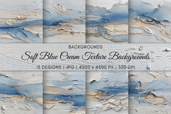 Soft Blue Cream Texture Backgrounds: A Designer's Guide to Serene Visuals