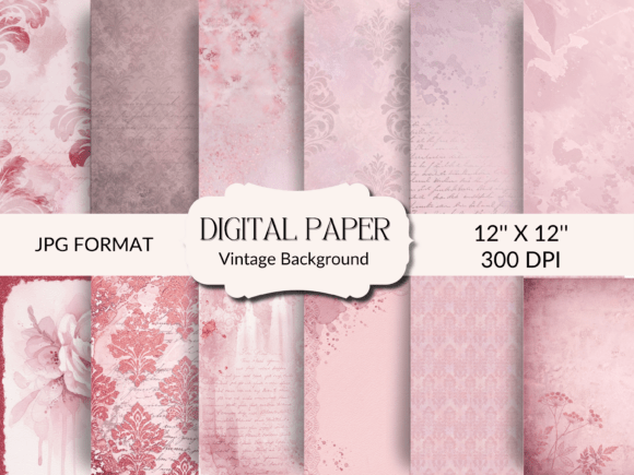 Soft Glamour: Styling with Pink Mixed Media Backgrounds