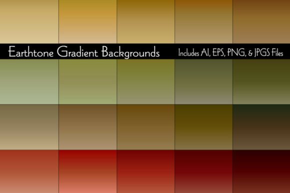 Warm Up Your Designs with Earthtone Gradient Backgrounds